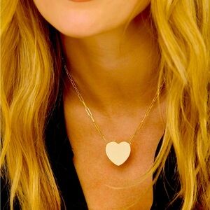 NWT MELINDA MARIA Limited Edition Gold Necklace